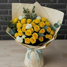 Букет цветов из:  Розы в Доргелях