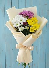 Букет цветов из:  Хризантемы в Доргелях