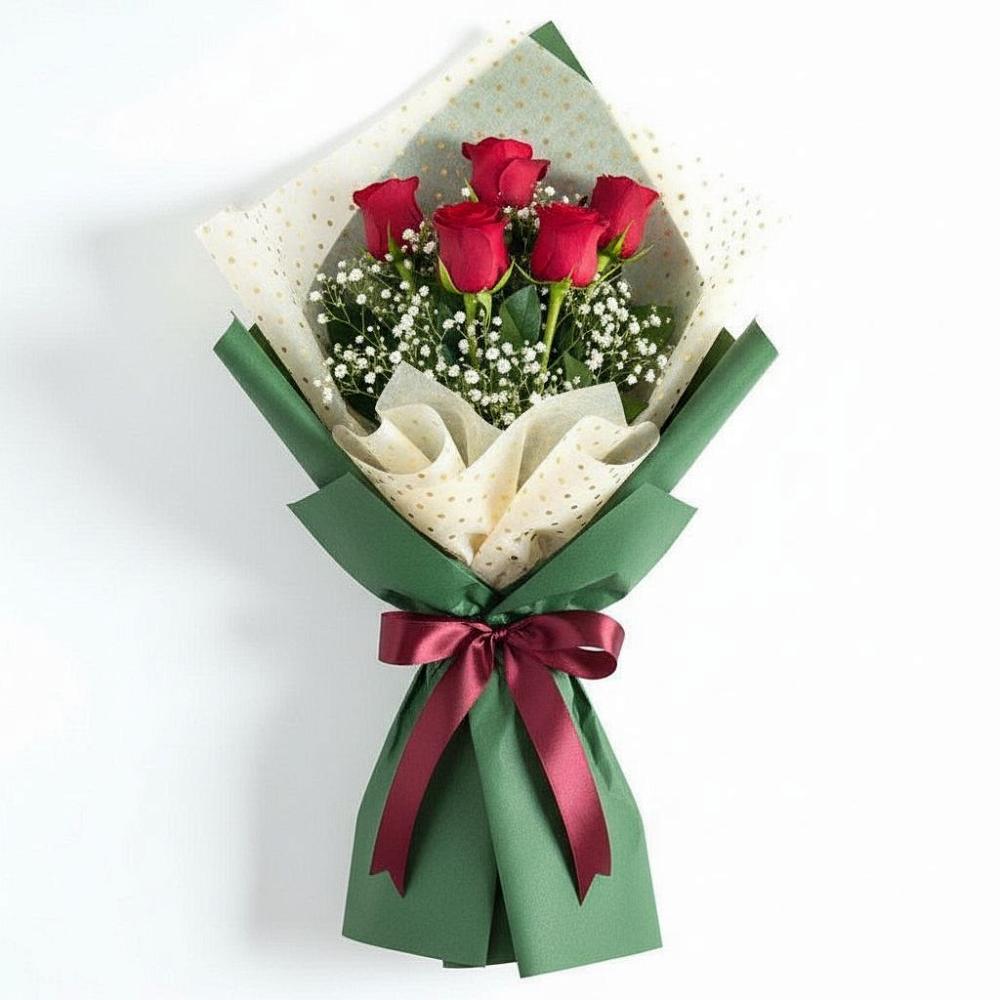 Букет цветов из: Розы в Доргелях