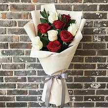 Букет цветов из:  Розы в Доргелях