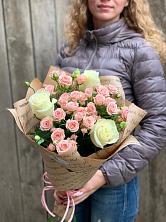 Букет цветов из:  Розы в Доргелях