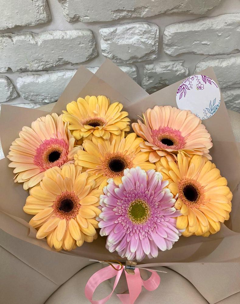 Букет цветов из: Герберы в Доргелях