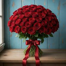 Букет Красные розы Блэк Меджик в Доргелях