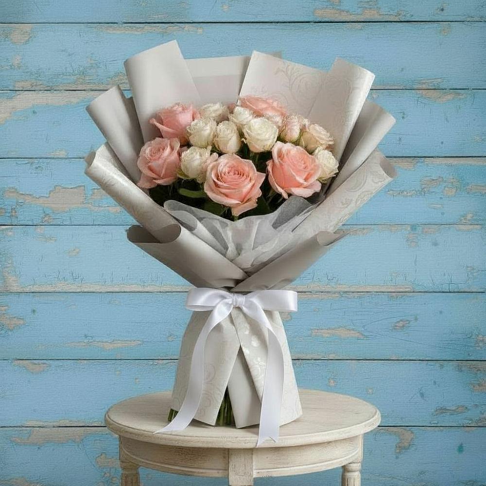 Букет цветов из: Розы в Доргелях