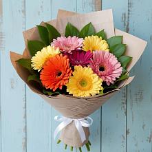 Букет цветов из:  Герберы в Доргелях