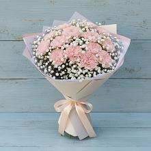 Букет цветов из:  Гвоздики в Доргелях