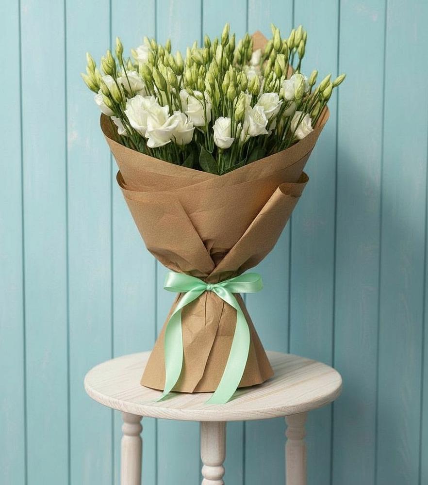 Букет цветов из: Лизиантусы в Доргелях