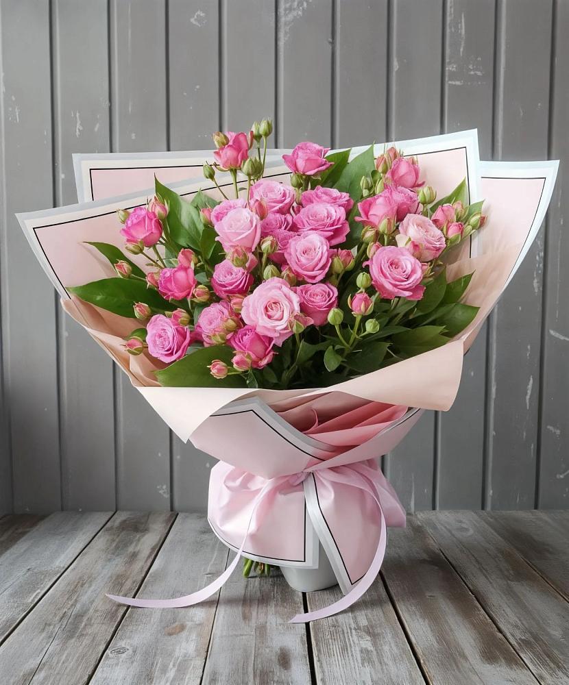 Букет Розовый кустик в Доргелях