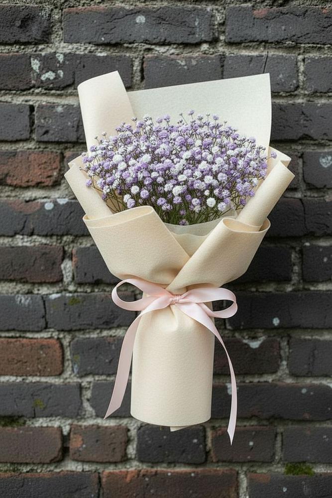 Букет цветов из: Гипсофила в Доргелях