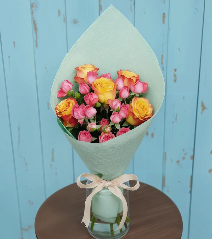 Букет цветов из: Розы в Доргелях