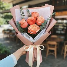 Букет цветов из:  Розы в Доргелях