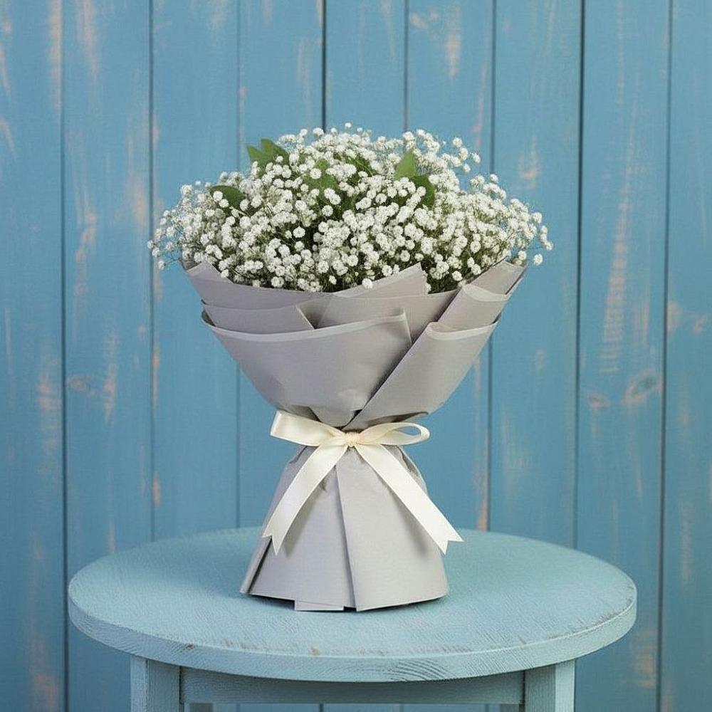 Букет цветов из: Гипсофила в Доргелях