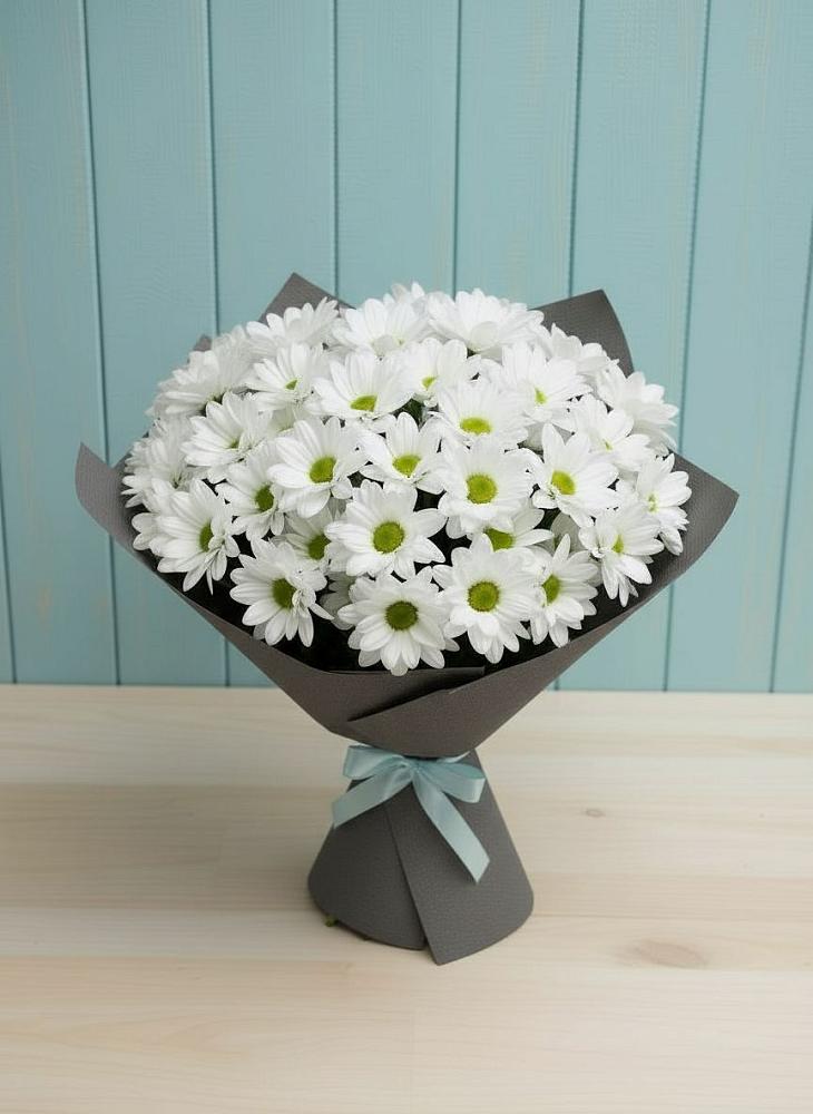 Букет цветов из: Хризантемы в Доргелях