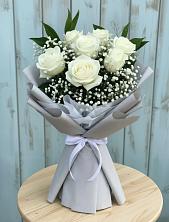 Букет цветов из:  Розы в Доргелях