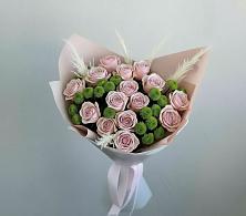 Букет цветов из:  Розы и Хризантемы в Доргелях