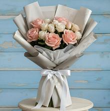 Букет цветов из:  Розы в Доргелях