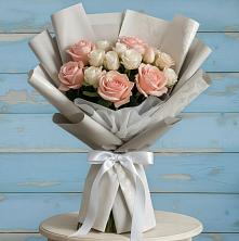 Букет цветов из:  Розы в Доргелях