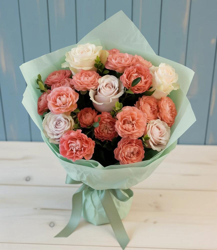 Букет цветов из: Розы в Доргелях