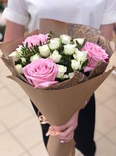 Букет цветов из:  Розы #REPLACE_PRED# Доргелях