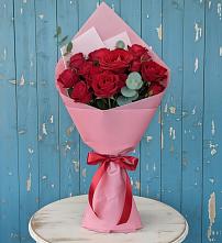 Букет цветов из:  Розы в Доргелях