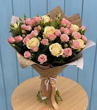 Букет цветов из:  Розы #REPLACE_PRED# Доргелях
