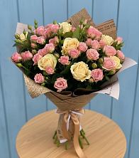 Букет цветов из:  Розы в Доргелях