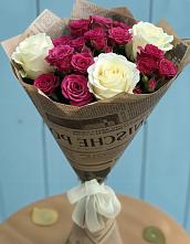 Букет цветов из:  Розы в Доргелях