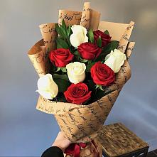 Букет цветов из:  Розы #REPLACE_PRED# Доргелях