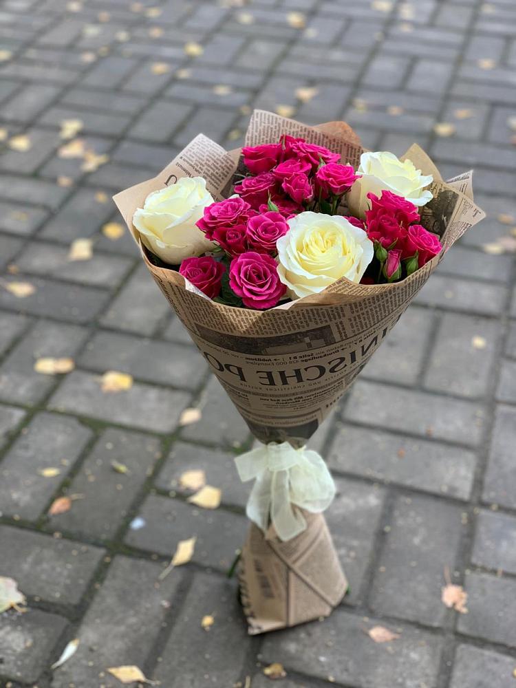 Букет цветов из: Розы в Доргелях