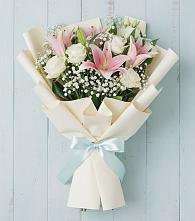 Букет цветов из:  Лилии в Доргелях