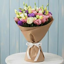 Букет цветов из:  Лизиантусы в Доргелях
