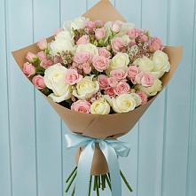 Букет цветов из:  Розы в Доргелях